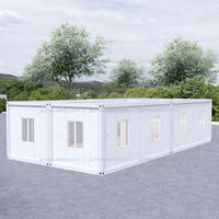 Maison mobile de luxe préfabriquée en Chine, isolée, avec toit en verre, exportable, en kit, type conteneur