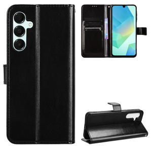 Para <span class=keywords><strong>Samsung</strong></span> A16 Wallet Case, PU Leather Folio Flip Cover Ranuras para tarjetas Stand Funda para teléfono móvil a prueba de golpes para <span class=keywords><strong>Samsung</strong></span> Galaxy A16 5G - Product Image 1