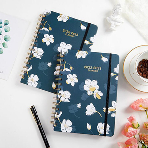 Custom PU Soft Cover A4 Notebook Disc Bound Binding Leather Planner Journal