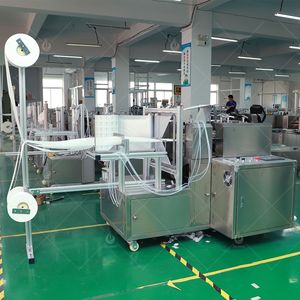 Hot Sale Automatische Alkohol Tupfer Pad Herstellung Maschine Alkohol Baumwolle Blatt Verpackungs maschine - Product Image 6