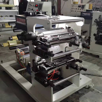 Machine d'impression flexographique pour ruban adhésif BOPP à prix abordable, 2 couleurs, pour ruban gommé avec logo