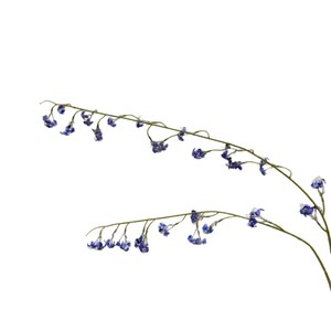 Fleurs artificielles en plastique et tissu Secret Garden, saule des neiges à longue tige, décoration de mariage, branche unique, multicolore - Product Image 5