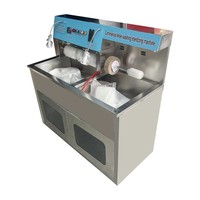 Nouvelle machine de nettoyage de chaussures électrique automatique en acier inoxydable haute efficacité, eau chaude/froide, pour baskets en toile et en maille