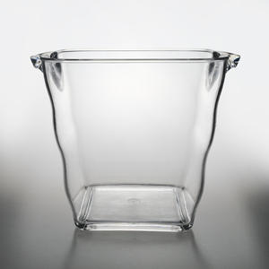 Secchiello per Ghiaccio <span class=keywords><strong>LED</strong></span> in Acrilico Rettangolare da 5L per Feste, Design Impermeabile, Porta Ghiaccio per Bar - Product Image 4