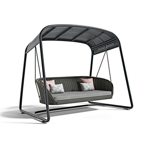 Nordic Newly Designed Home Garden Courtyard Balcony Outdoor <b>Hanging</b> Rope <b>Hanging</b> Chair Furniture - Product Image 6