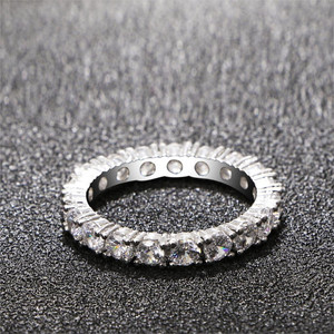 <span class=keywords><strong>Anillo</strong></span> Brillante de Alta Gama 2026, Fabricado con Latón Ecológico y Técnica de Corte de Gemas Transparentes Impresionantes - Product Image 2