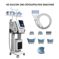 Nouvelle Machine de Cryolipolyse 360 Degrés 2026 à Double Poignée et 7 Sondes, avec Préchauffage, Refroidissement et Aspiration, pour la Cryolipolyse et le Remodelage Corporel