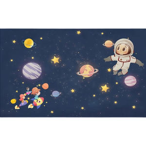 Papel pintado de película de superhéroe de dibujos animados, habitación de niños, dormitorio masculino, Mural de pared, papel tapiz - Product Image 4