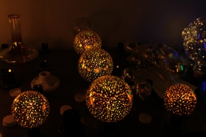 Bóng Đèn <span class=keywords><strong>LED</strong></span> Bóng Đèn Edison 3 Bóng Tối Hình Tròn Cỡ Lớn Đèn <span class=keywords><strong>LED</strong></span> Xoắn Ốc 220V E27 4W Dây Tóc Cổ Điển Trang Trí Đèn Edison - Product Image 2