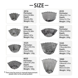 Épuisette de pêche en silicone souple à mailles larges, séchage rapide, légère et antiadhésive pour la pêche à la truite, au bar et au <span class=keywords><strong>brochet</strong></span> - Product Image 4