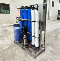 Vente directe usine – Machine de traitement de l'eau par osmose inverse SS304 avec pompe PLC 250 L/h pour forage de puits – Fonctionnement 24h/24