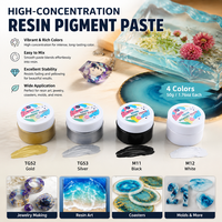 Pâte de pigment en résine époxy TIMESRUI, hautement concentrée, résistante aux UV, longue durée, pour l'art en résine époxy et UV, colorant à base d'huile