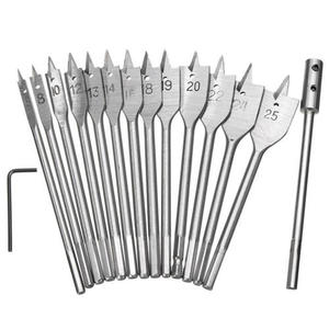ดอกสว่านปลายแบนคาร์ไบด์ Apex Hex Shank ขนาด 6/8/5 มม. ผลิตจากเหล็กเพชรเชื่อมสุญญากาศ สำหรับเจาะไม้ - Product Image 1