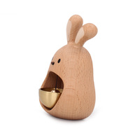 Gran oferta, timbre de madera magnético de gato con tonos de latón, timbre de señal de estilo Vintage para alquiler para puerta de edificio de apartamentos