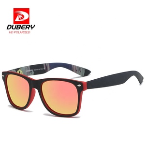 DUBERY D728 Nueva marca <span class=keywords><strong>Ray</strong></span> <span class=keywords><strong>ban</strong></span> Wayfarer Sport Gafas de sol para hombres Hombre - Product Image 4
