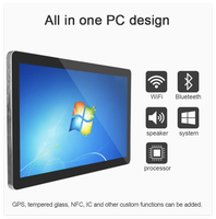 PC tout-en-un industriel étanche IP65 de haute qualité, écran 10,1'' 13,3'' 15,6'' 19 pouces, DDR4, SSD, Windows intégré