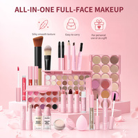 Kit de maquillage tout-en-un Danchel pour débutants, ensemble cosmétique, fard à paupières, blush, rouge à lèvres, eye-liner, mascara, kit de beauté de voyage, vente en gros OEM