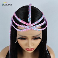 Couronne tressée pour enfants, coiffure fantaisie faite à la main