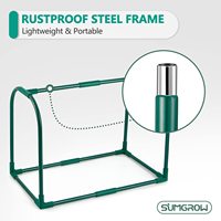 Mini table Portable jardin serre rebord de fenêtre pépinière plante couverture tente humidité dômes pour intérieur et extérieur maison