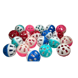 Nguồn Nhà Máy Bán Buôn 3.8Cm Thân Thiện Với Môi Nhựa Mèo Đồ Chơi Bóng Nhỏ Với Chuông Cho Mèo Con Vật Nuôi Mèo Giải Trí Jingle Mèo Đồ Chơi - Product Image 2