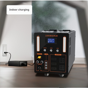 Estación de Energía Portátil Recargable Solar de Gran Capacidad de 5000w6kWh 5500w12kWh para Acampar al Aire Libre y Suministro PLF600 Portátil - Product Image 4