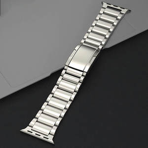 Bracelets de montre en titane Bracelet de remplacement en métal de luxe pour <span class=keywords><strong>Apple</strong></span> <span class=keywords><strong>Watch</strong></span> 6 7 <span class=keywords><strong>8</strong></span> 9 Ultra 2 bandes 49mm I <span class=keywords><strong>Watch</strong></span> 38 <span class=keywords><strong>40</strong></span> 42 44mm - Product Image 2