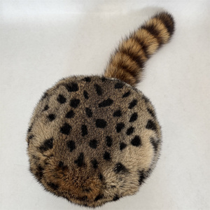 Gorro <span class=keywords><strong>de</strong></span> Viaje Cálido <span class=keywords><strong>de</strong></span> Piel <span class=keywords><strong>de</strong></span> Conejo Real <span class=keywords><strong>de</strong></span> Alta Calidad con <span class=keywords><strong>Colas</strong></span> <span class=keywords><strong>de</strong></span> Piel <span class=keywords><strong>de</strong></span> <span class=keywords><strong>Mapache</strong></span> para Hombre y Mujer, Bordado a Mano para Invierno - Product Image 6