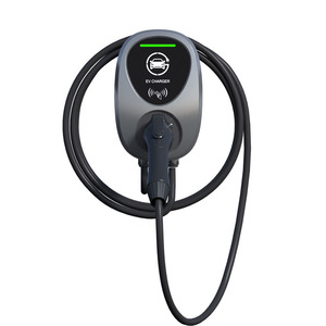 Borne de recharge murale étanche IP65 <span class=keywords><strong>Type</strong></span> <span class=keywords><strong>2</strong></span> pour VE, 32A 22kW Triphasé <span class=keywords><strong>Mode</strong></span> <span class=keywords><strong>3</strong></span>, Station de recharge domestique avec carte RFID pour véhicules électriques européens - Product Image 5