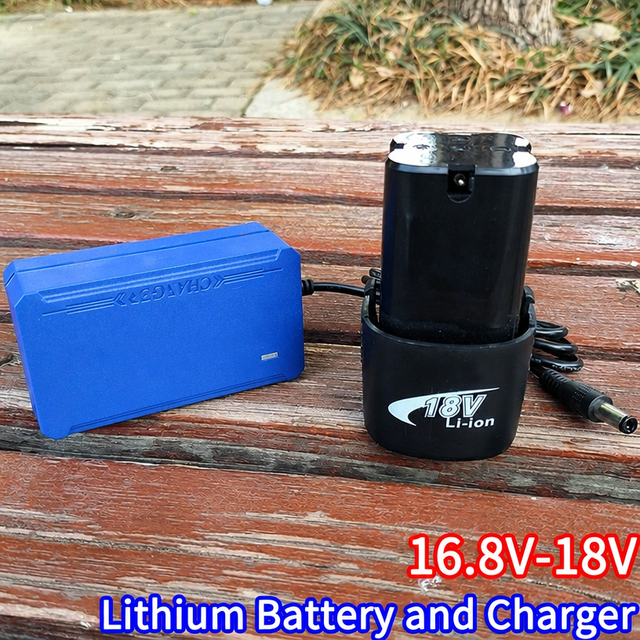 18V Li Ion Plastic Battery 2.0Ah Replacement Pack for Cordless Power Tools with Charger Wholesale Supply Factory Direct