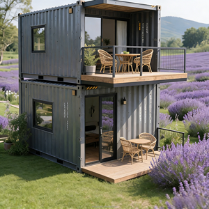 Case Container Portatili da 20 Piedi, Design Moderno Rettangolare Traspirante, Stile Marino Modificato per Hotel e Uffici - Product Image 6