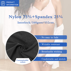 Gloss Shapewear Stretch Power <strong>Mesh</strong> Fabric Textile Warp Knitted 75% Nylon 25% Spandex Fabric for Underwear - Product Image 2