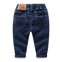 Çocuklar İçin Cepli İthal Dar Kesim Son Moda Kot Pantolon Çin'in En Çok Satan On Ünlü Ürünü