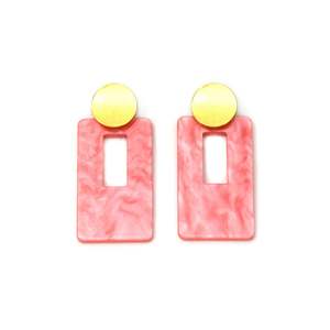 Boucles d'oreilles pendantes tendance E250-E140-0168F - Product Image 1