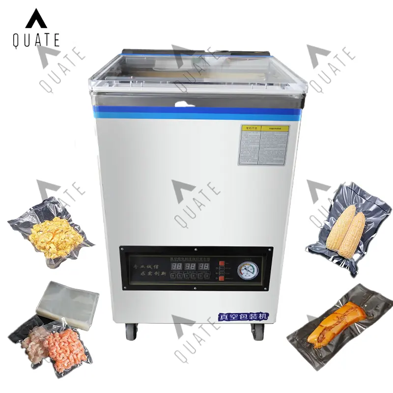 Commercial vacuum packing machine automatic package dry wet food vacuum sealing machine