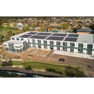 Bán Buôn Tùy Chỉnh Công Ty Sử Dụng H Hình Dạng Công Nghiệp Thương Mại Kim Loại Xây Dựng Thép Cong Xây Dựng Hội Thảo Nhà Máy Nhà Máy - Product Image 4