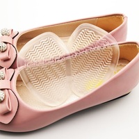 Demi-semelles en gel transparent souple pour femmes, coussinets d'avant-pied pour talons hauts, 3 styles, inserts antidérapants pour chaussures, soulagement de la douleur, confort PU