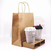 Emballage personnalisé imprimé personnalisé boisson tasse café à aller boîte de papier