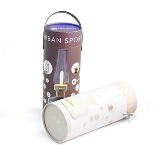 Crown Win Tubo De Carton Kraft New Style Black Round Perfume Cylinder Gift Box Tube En Carton T-shirt-packaging-tube Paper Tube - Product Image 3