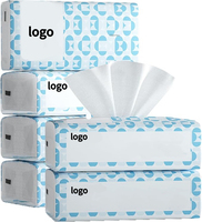 Mouchoirs en papier 3 plis de qualité supérieure en pâte de bois vierge, doux, pour usage domestique, emballage personnalisé, vente directe usine Chine