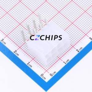 5569-2x4P WZ Wire-to-Board Pin Header Bent Lead Through Hole,P=4.2mm Connector 2x4P 4.2mm Right Angle Insert 8P - Product Image 1