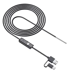 Endoscoop Camera 3.9Mm 3in1 Usb Mini Camcorders Ip67 Waterdicht 6 Led Borescope Inspectie Camera Voor Windows Macbook Pc Android