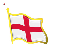 Produits personnalisés de la série Drapeau d'Angleterre pour match de football 2026 : drapeaux à main, chapeaux, gobelets, lunettes de soleil, t-shirts pour les supporters de football