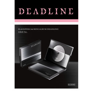 KPOP BLACKPINK 3er Mini Álbum DEADLINE GRAY Ver. CD Oficial Coleccionable Álbum Musical Grupo Femenino Coreano Regalo Merch Bluewave - Product Image 4