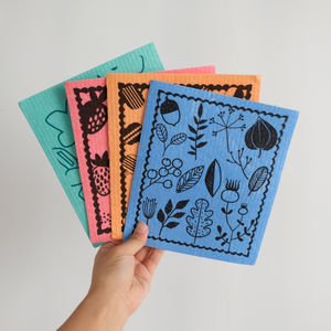 Ensemble de serviettes en tissu et éponge avec impression numérique personnalisée, pour nettoyer la table, le thé, pièces - Product Image 5