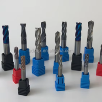 Fraise à fileter en carbure monobloc pour CNC, à trois dents, à dents pleines, revêtue, pour le traitement des métaux - Prise en charge OEM/ODM