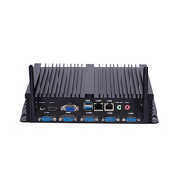 Mini PC industriel ELSKY Factory IPC6000 2026 avec processeur Skylake Core I3 6100U I5 I7, 4K VGA+HDMI, DDR3 16 Go de RAM, 2/6*COM, 6*USB