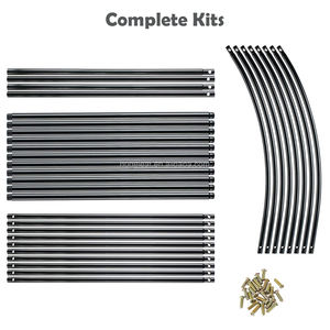 Logam luar ruangan perakitan sendiri pernikahan pintu lengkung taman <span class=keywords><strong>Pergola</strong></span> Arbor lengkungan untuk memanjat bunga tanaman mawar - Product Image 3