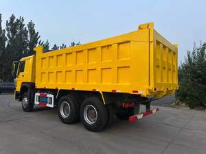 Truk sampah Dump Truck Sinotruk HOWO 371 bekas 6x4 truk pengangkut pasir di tambang - Product Image 5