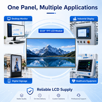 Module d'affichage LCD Full HD 23,8 pouces LM238WF1-SLK1, écran LED 30 broches pour réparation de moniteur PC tout-en-un