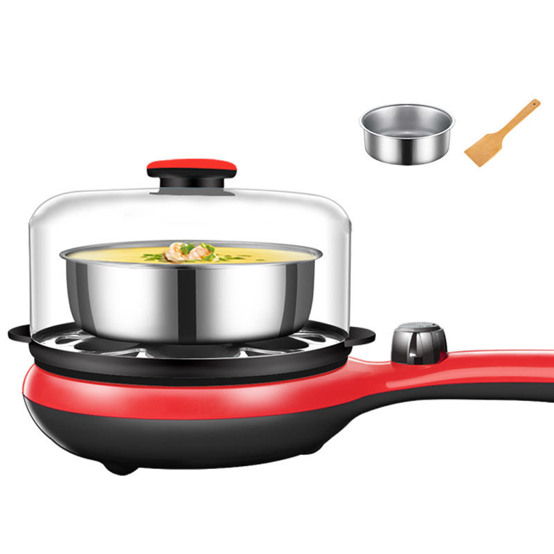 Single-layer wooden spatula steaming bowl